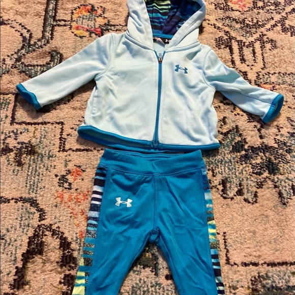 2PC 3/6M Under Armour girl infant outfit - Picture 3 of 3